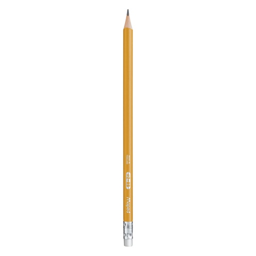 [851770ZT MAP] Essentials Yellow Triangular Graphite #2 Pencils Pack of 144