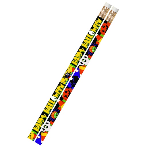 [2487D MSG] Halloween Fever Pencil Pack of 12