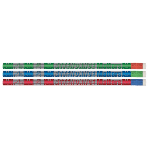 [2573D MSG] Attendance Matters Pencil Pack of 12