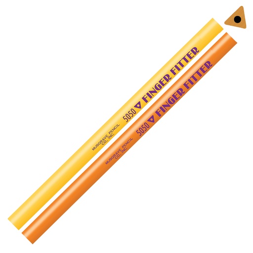 [5050 MSG] Finger Fitter Pencils without Eraser Pack of 12