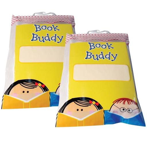 [2994-2 CTP] 11" x 16" Book Buddy Bags 10ct