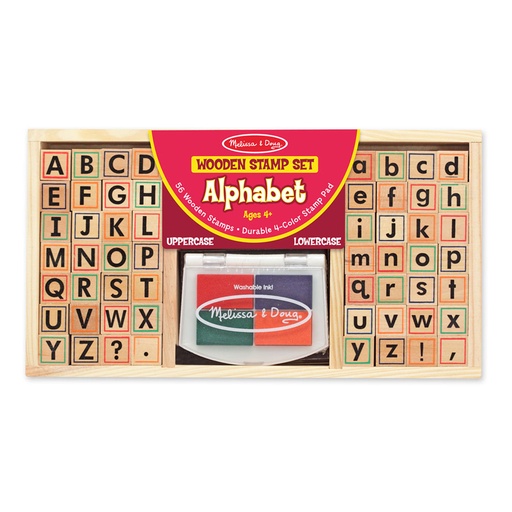 [3557 LCI] Alphabet Stamp Set