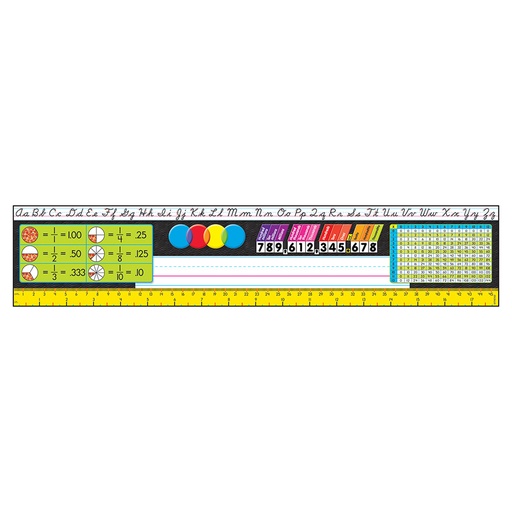 [69406 T] Grades 3-5 Modern Desk Toppers® Reference Name Plates 36 ct