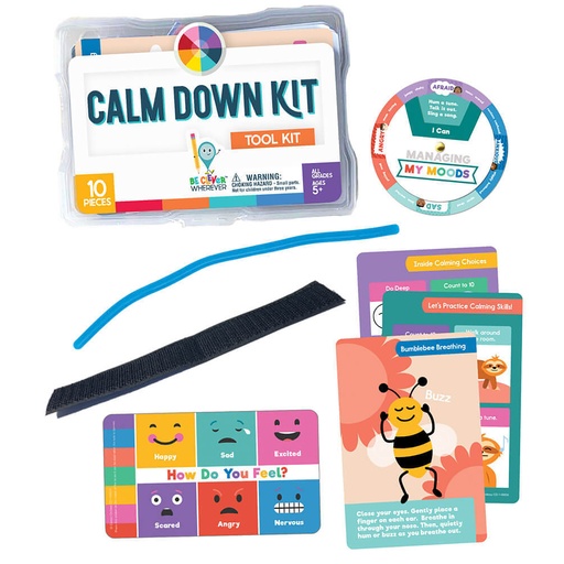 [146056 CD] Be Clever Wherever Calm Down Kit Manipulative Grade K-5