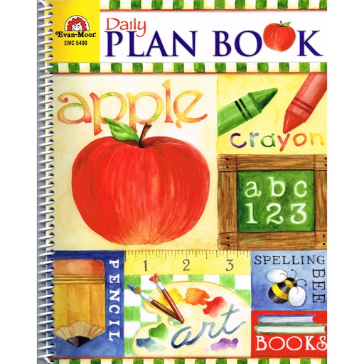 [5400 EMC] School Days Daily Plan Book