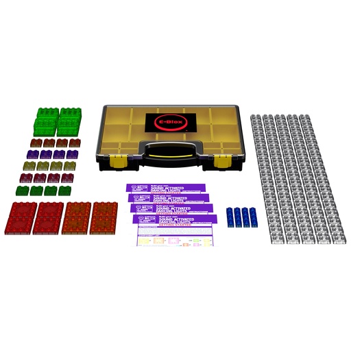 [CBL0446CS EBL] Circuit Blox Lights Starter Classroom Set