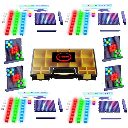 [CB1399CS EBL] E-Blox® Lite Blox™ Light Designs Class Set