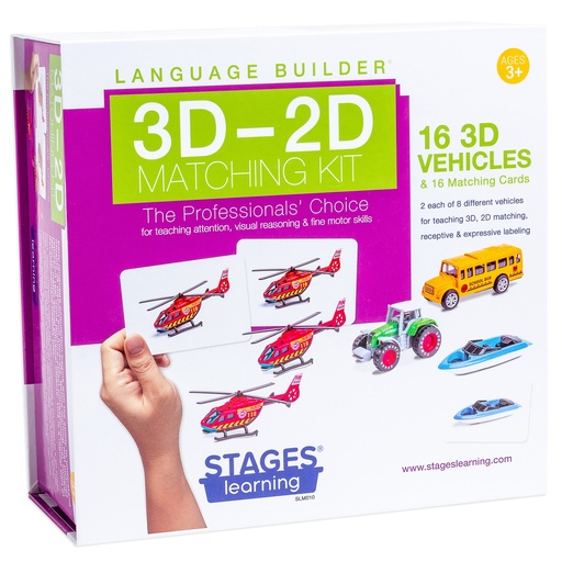 [010 SLM] Language Builder® 3D-2D Matching Vehicles Kit