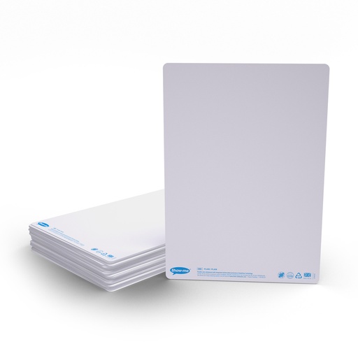 [SMB35 EPG] Show-me Pack of 35 x A4 Plain/Plain Dry Erase boards 