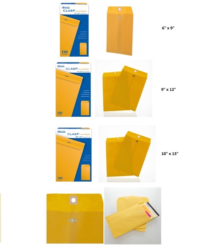 Clasp Envelopes Pack of 100