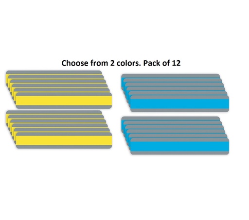 Double Wide Sentence Strip Reading Guides 12ct