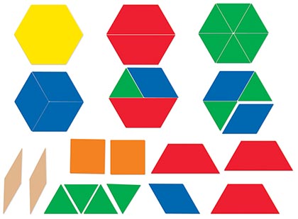 [9863 LER] Giant Magnetic Pattern Block Set