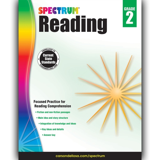 [704580 CD] Spectrum Reading Workbook Grade 2 Paperback