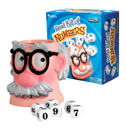 [8898 LER] Head Full of Numbers Math Game